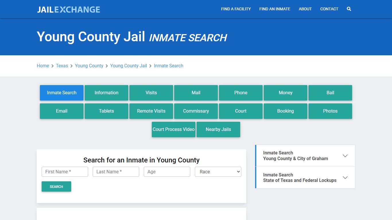 Young County Jail, TX Inmate Search: Roster & Mugshots